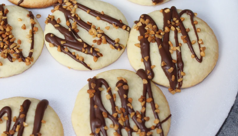 Masa quebrada de vainilla