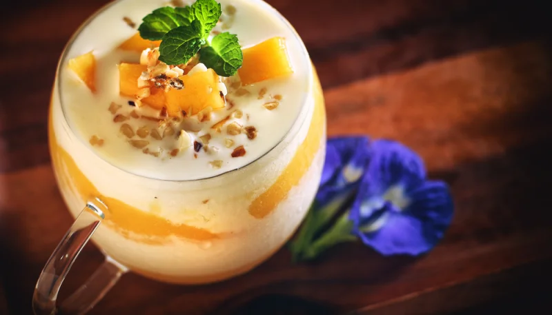 Mousse de mango