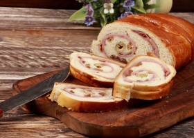 Pan de jamón casero