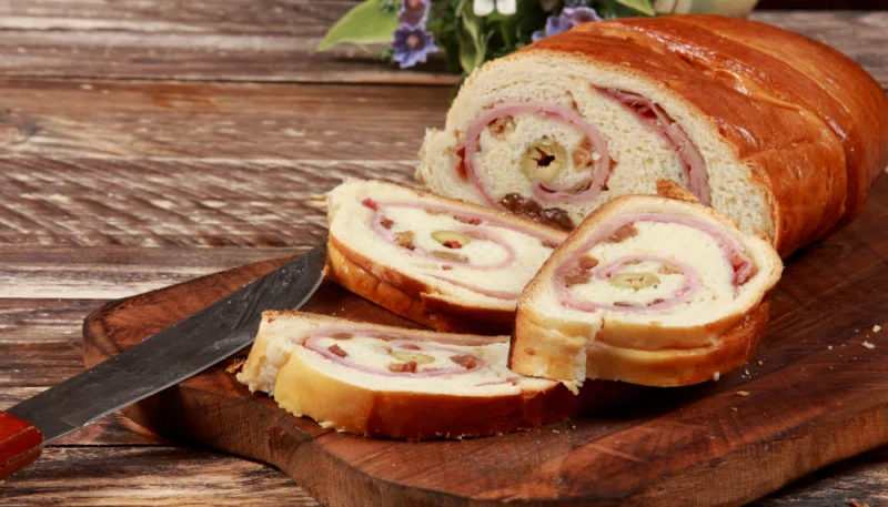 Pan de jamón casero