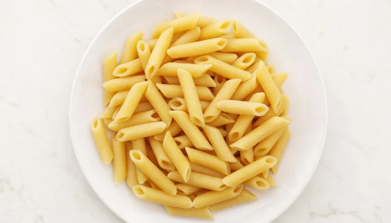 Pasta en el microondas