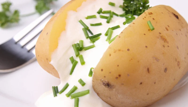 Patatas rellenas de kiri