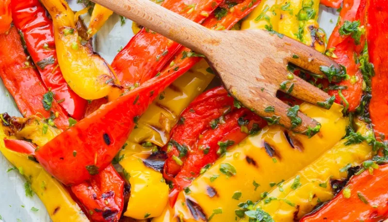 Pimientos a la parrilla