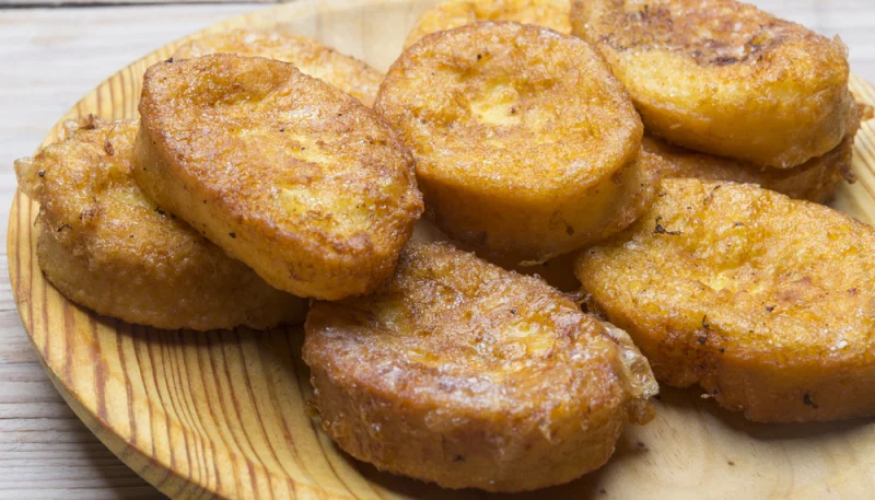 Torrijas sin azúcar