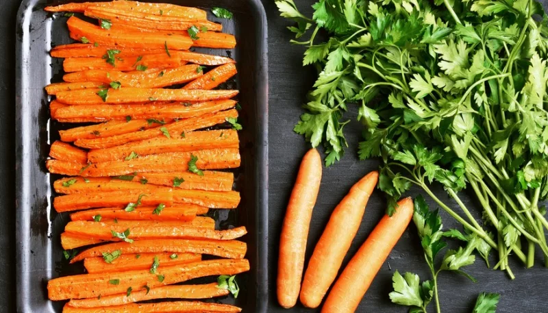 Zanahorias caramelizadas al horno