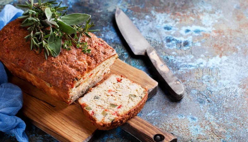 Bizcocho de pimiento y chorizo con Thermomix