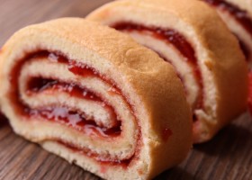 Brazo de gitano con mermelada