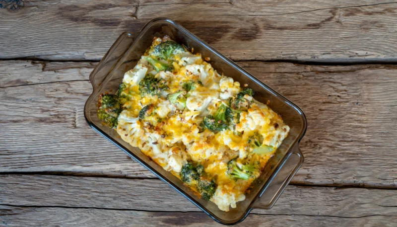 Brócoli con yogur y mostaza