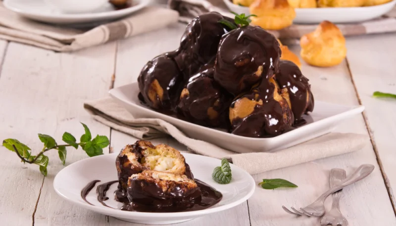 Buñuelos de chocolate