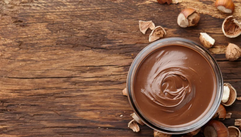 Crema de avellanas y coco