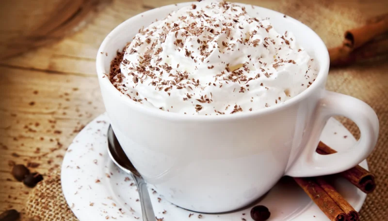 Crema de café con chantilly