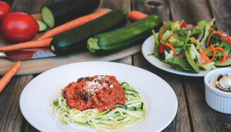 Espirales de calabacín