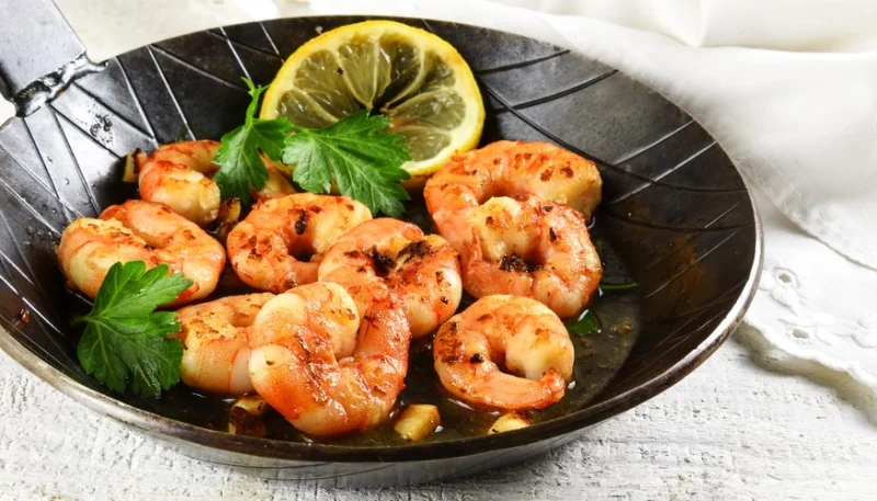 Gambas con ajo y perejil