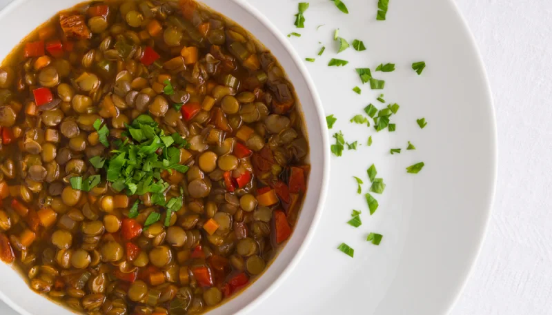 Lentejas con Thermomix