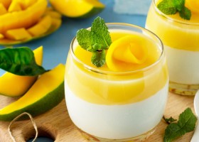 Panna cotta de mango con Thermomix