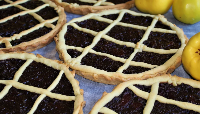 Pasta frola de membrillo