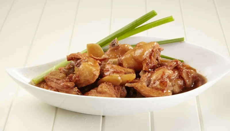 Pollo al jengibre
