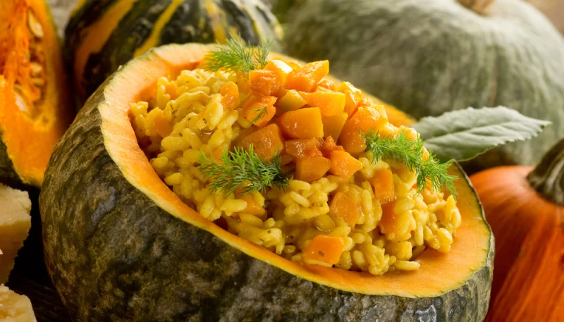 Risotto de calabaza