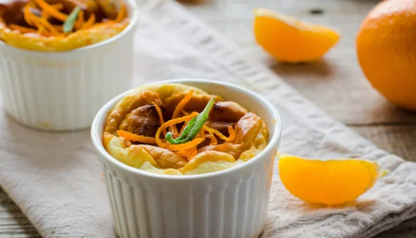 Soufflé de mandarinas