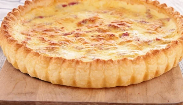 Tarta salada con patatas