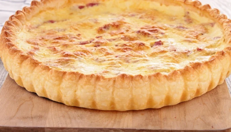 Tarta salada con patatas