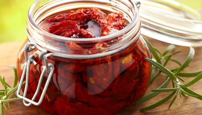 Tomates secos en aceite