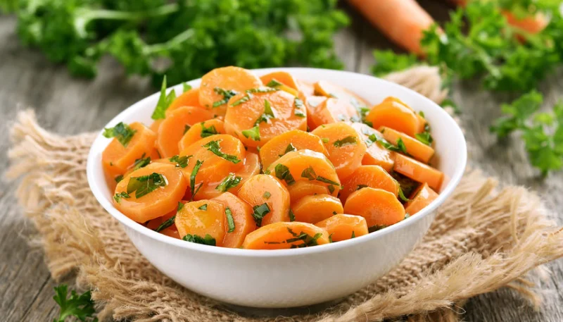 Zanahorias cocidas con Thermomix