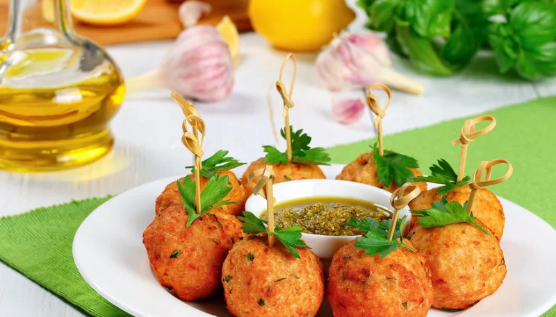 Albóndigas de ricotta