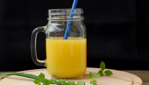 Batido de aloe vera