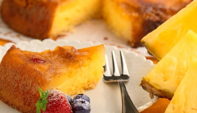 Bizcocho de piña