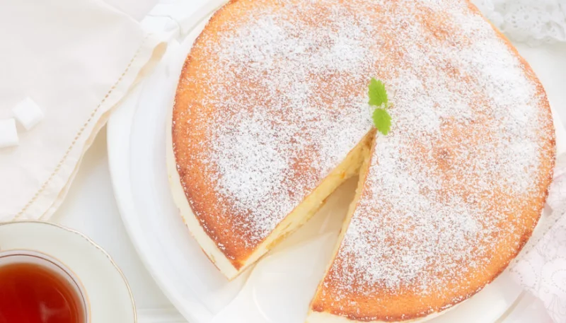 Bizcocho de plátano esponjoso