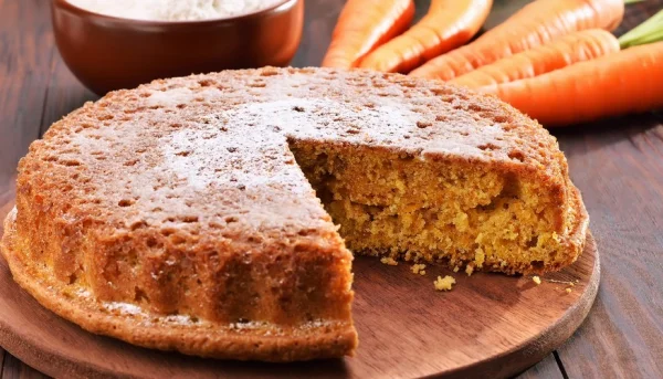 Bizcocho de verduras de primavera