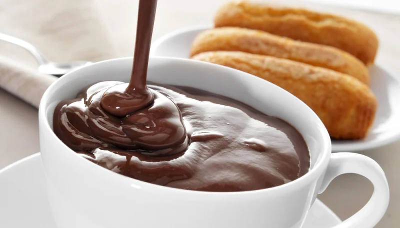 Chocolate caliente vegano