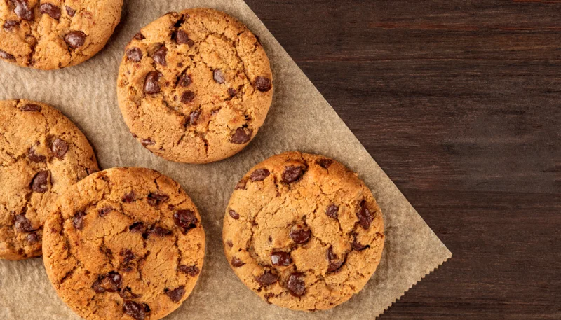 Galletas con pepitas de chocolate