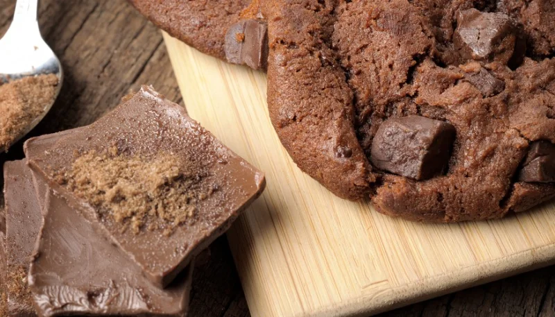 Galletas de chocolate sin harina