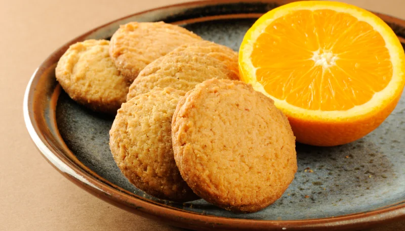 Galletas de naranja