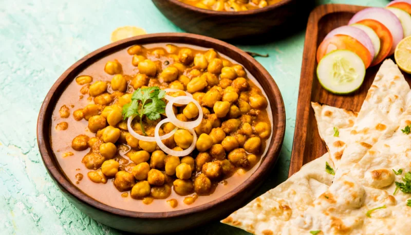 Garbanzos al curry