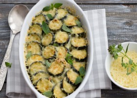 Gratinado de calabacín