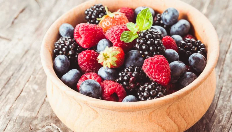 Gratinado de frutos rojos