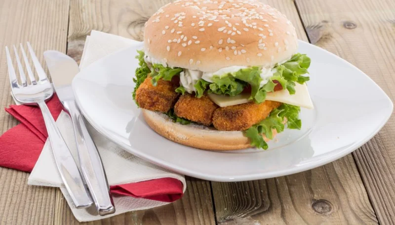 Hamburguesa de pescado