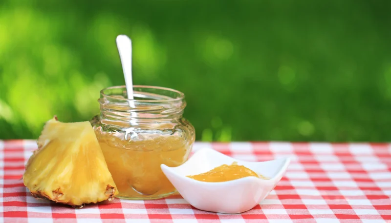 Mermelada de piña