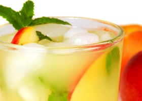 Mojito de melocotón