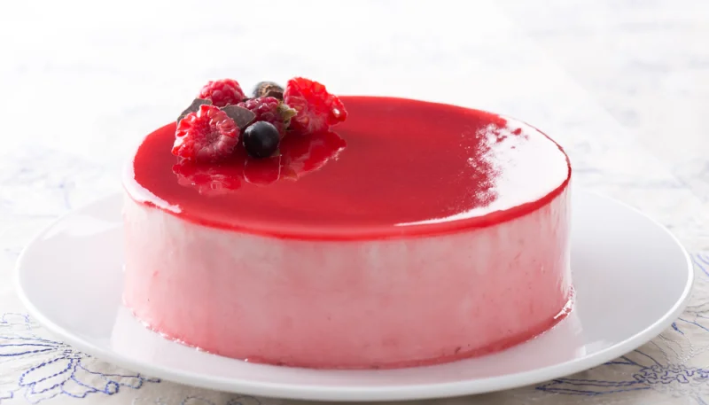 Mousse de frutos del bosque y brandy