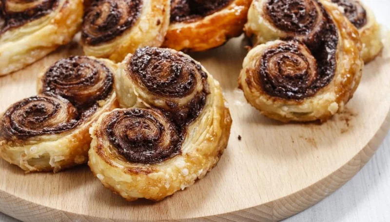 Palmeras de chocolate