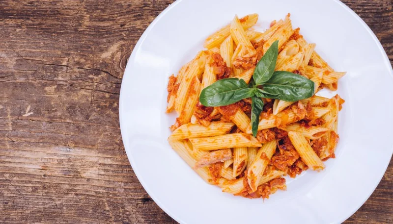 Pasta con atún