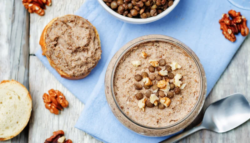 Paté de lentejas