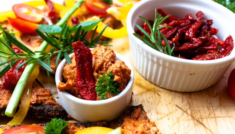 Paté de tomates secos