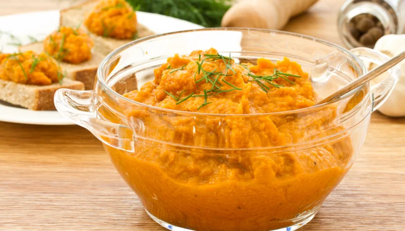 Paté de zanahoria y atún