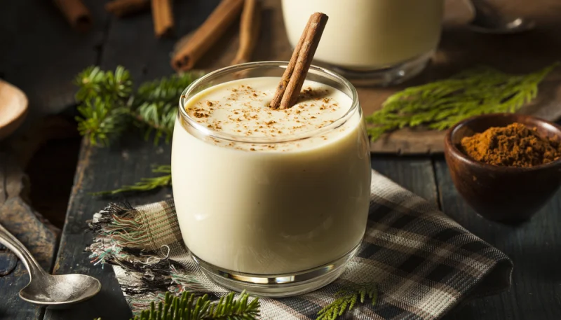 Ponche de huevo con whisky