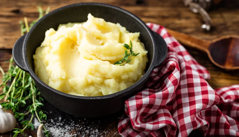 Puré de patatas con ajo